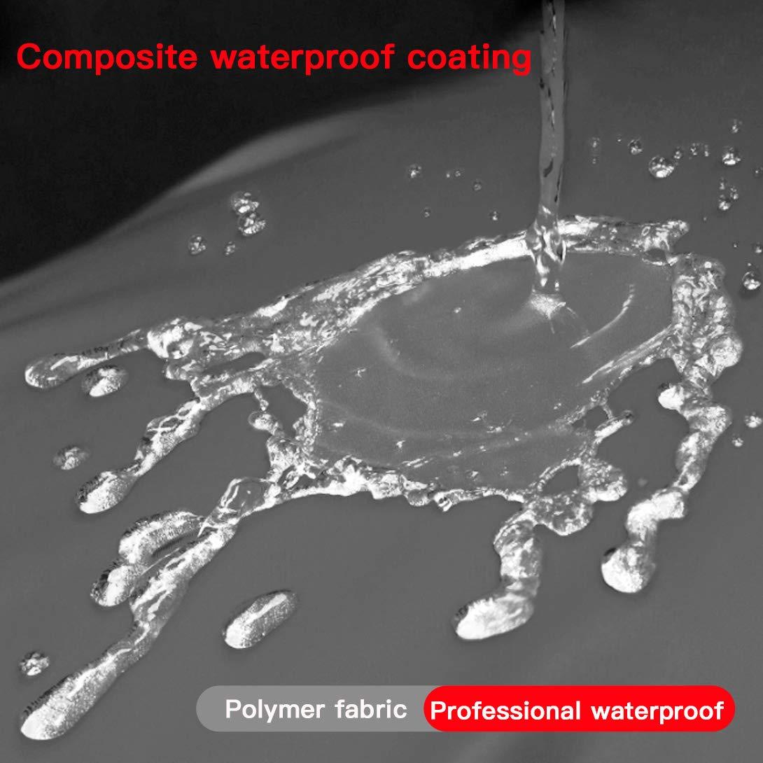 Găng tay ao không thấm nước với tay áo dài cho nam và nữ, màu xanh