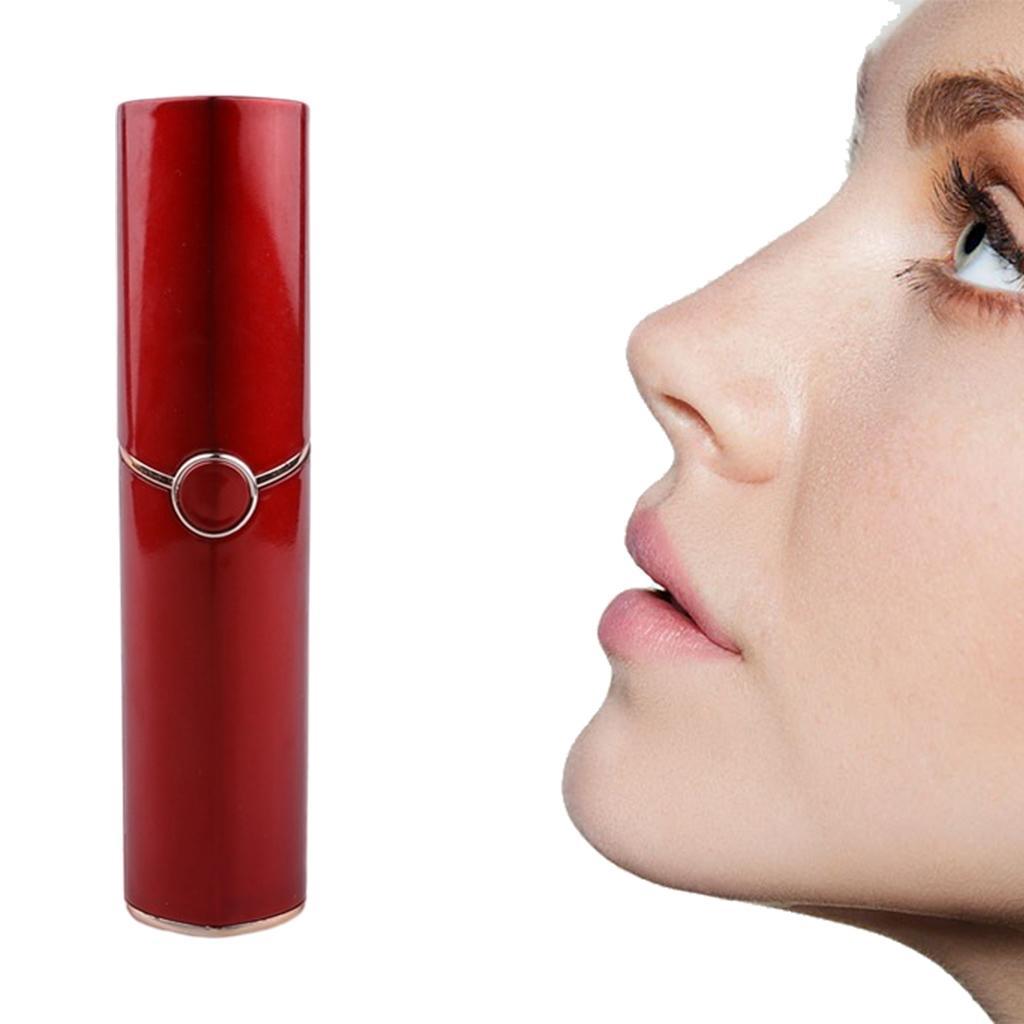 Mini Portable Facial Hair Remover Epilator for Ladies Shaver Painless USB, Waterproof & Easy to Clean