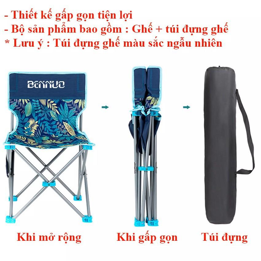 Ghế Xếp, Ghế Câu Cá Bích Kỉ Gấp Gọn Mini Bỏ Túi Dễ Dàng Mang Đi Dã Ngoại - SANAMI FISHING