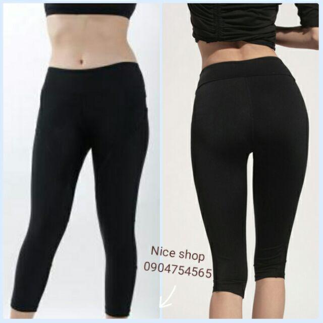 Quần lửng tập gym, yoga, aerobic nữ