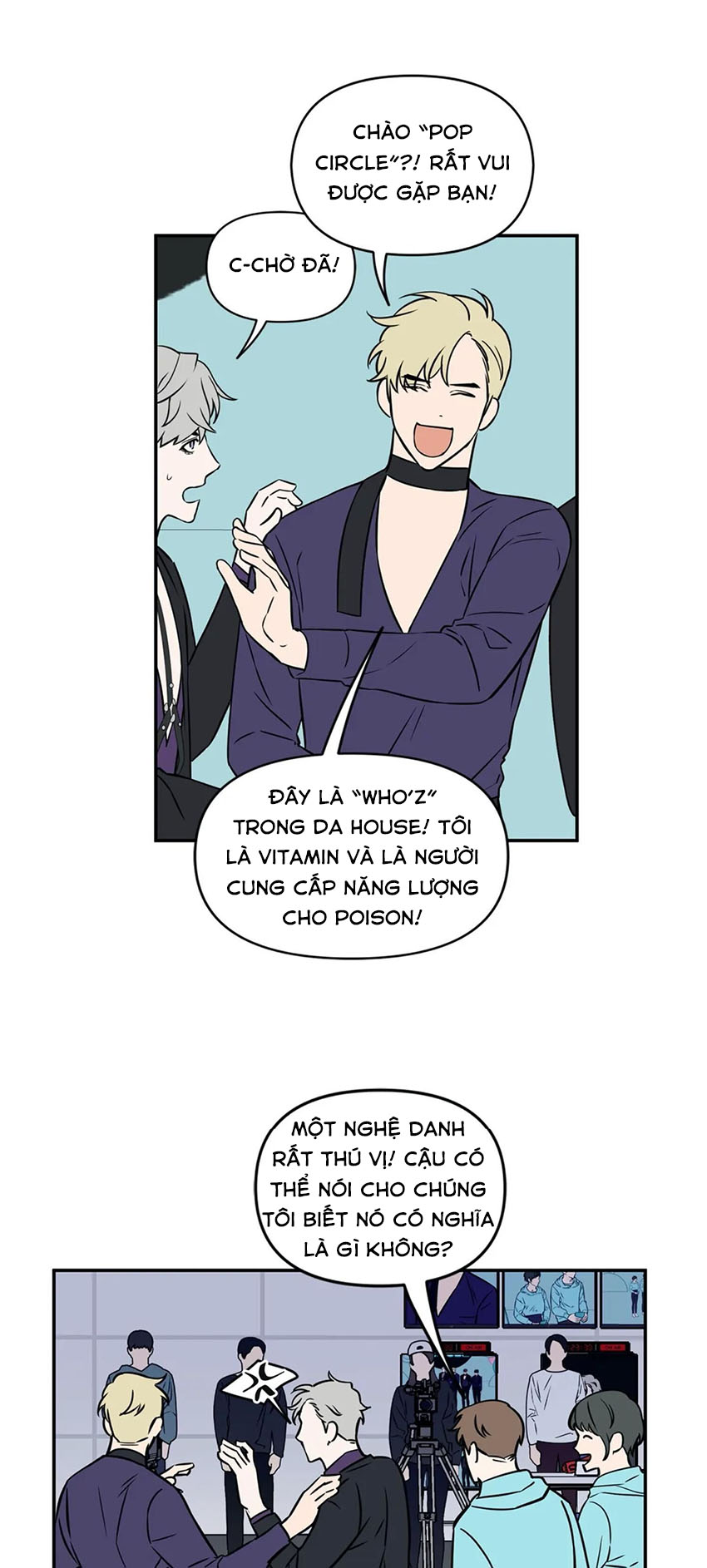 hậu trường lãng mạn chapter 5 23