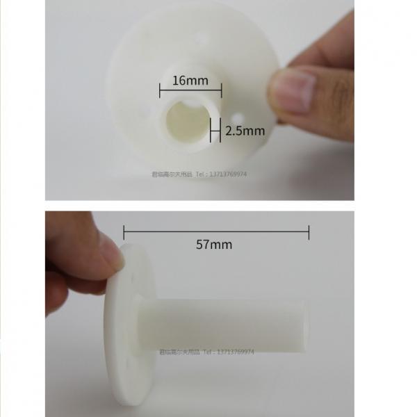 Count 10 Golf Rubber Tee Tees Holder Practice Tool White for Indoor Training
