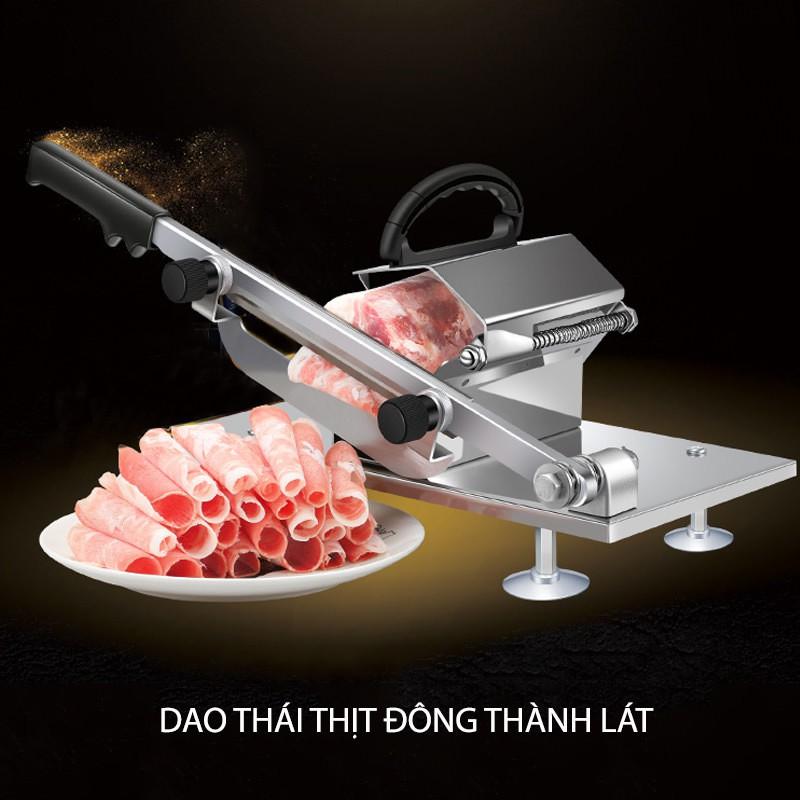 DAO THÁI THỊT ĐÔNG LẠNH THÀNH LÁT MỎNG XF200 (THÁI BẰNG TAY)