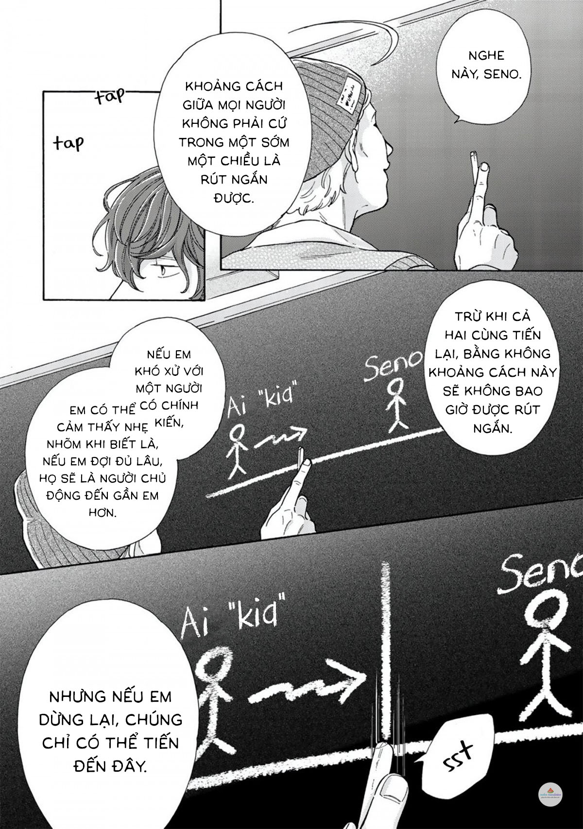 ngôi sao hạng nhất được vẽ bằng nụ hôn chapter 5 12