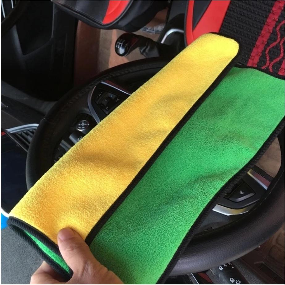 Khăn Lau Kính Xe Hơi Siêu Thấm Nước, Bụi Bẩn - Không Kể Lại Vết Bẩn ️Freeship 50k - Toàn quốc