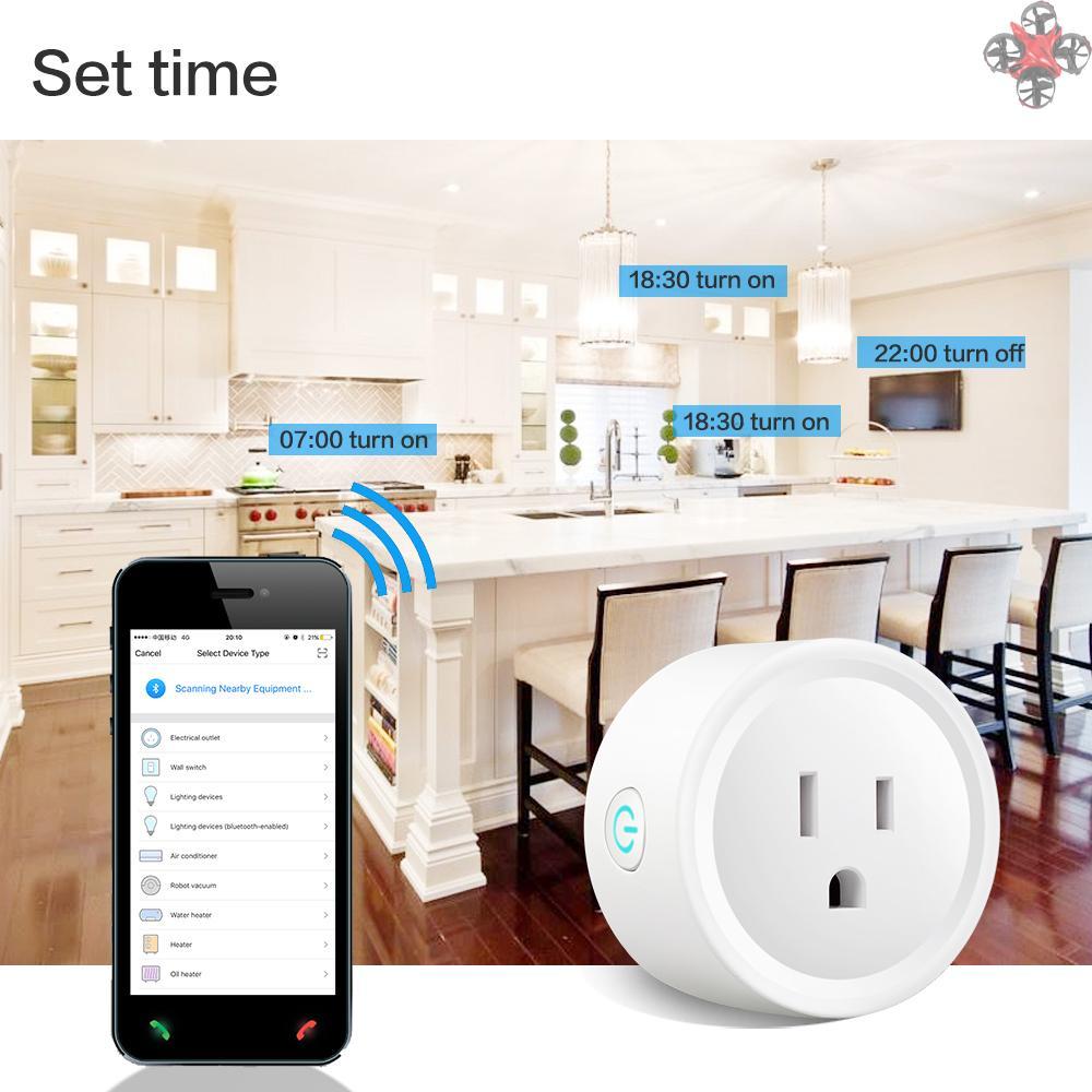 Ổ Cắm Wifi Thông Minh Điều Khiển Từ Xa 100-240v