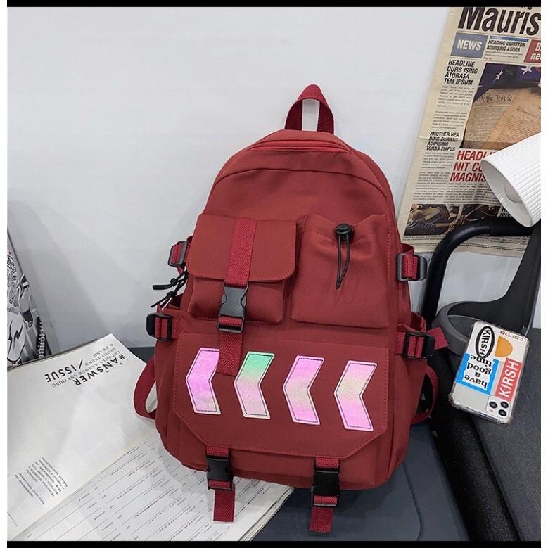 Balo Đi Học Thời Trang Unisex Phản Quang Cao Cấp