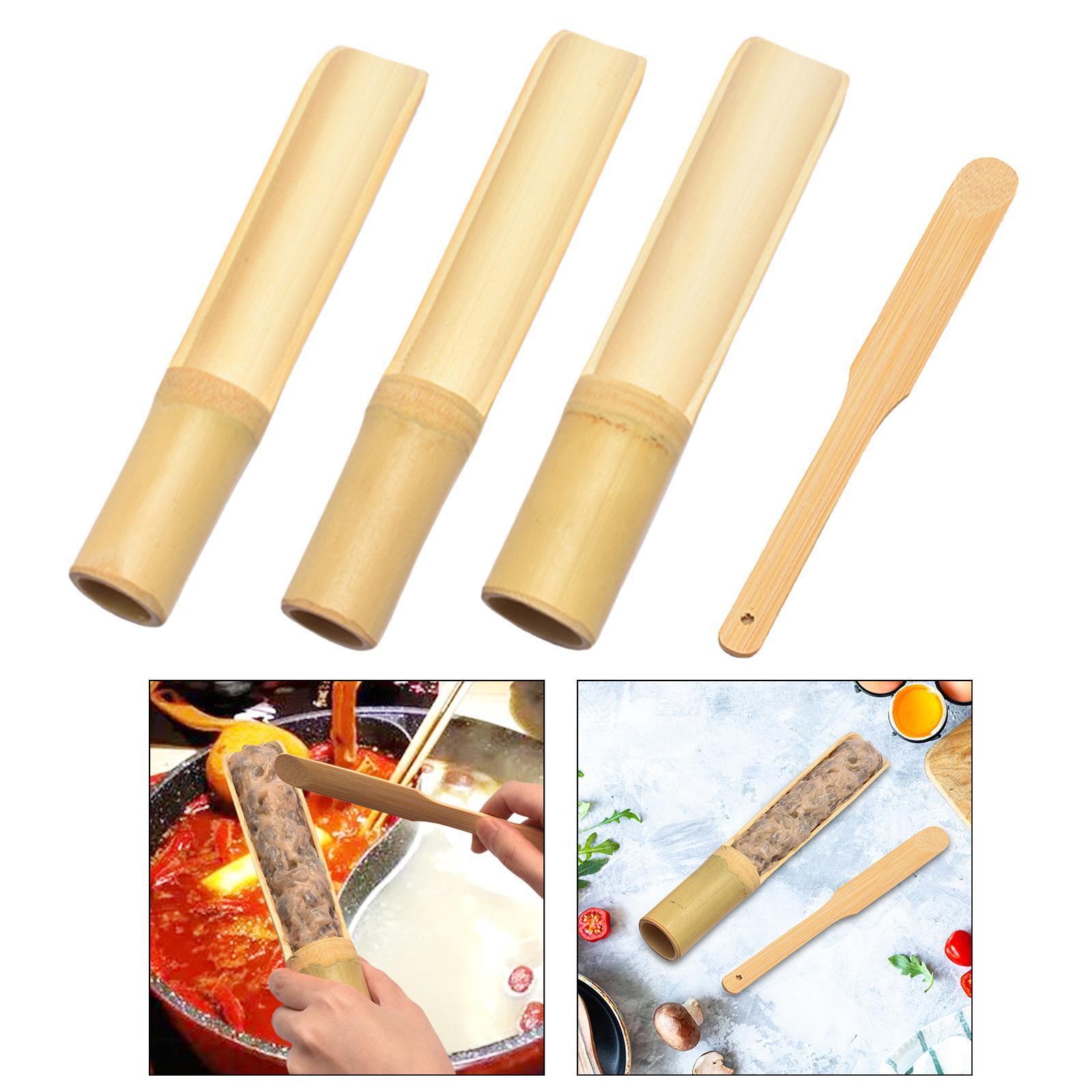 Bamboo Meatball Maker Tools Multifunction Utensils for Kitchen Cooking