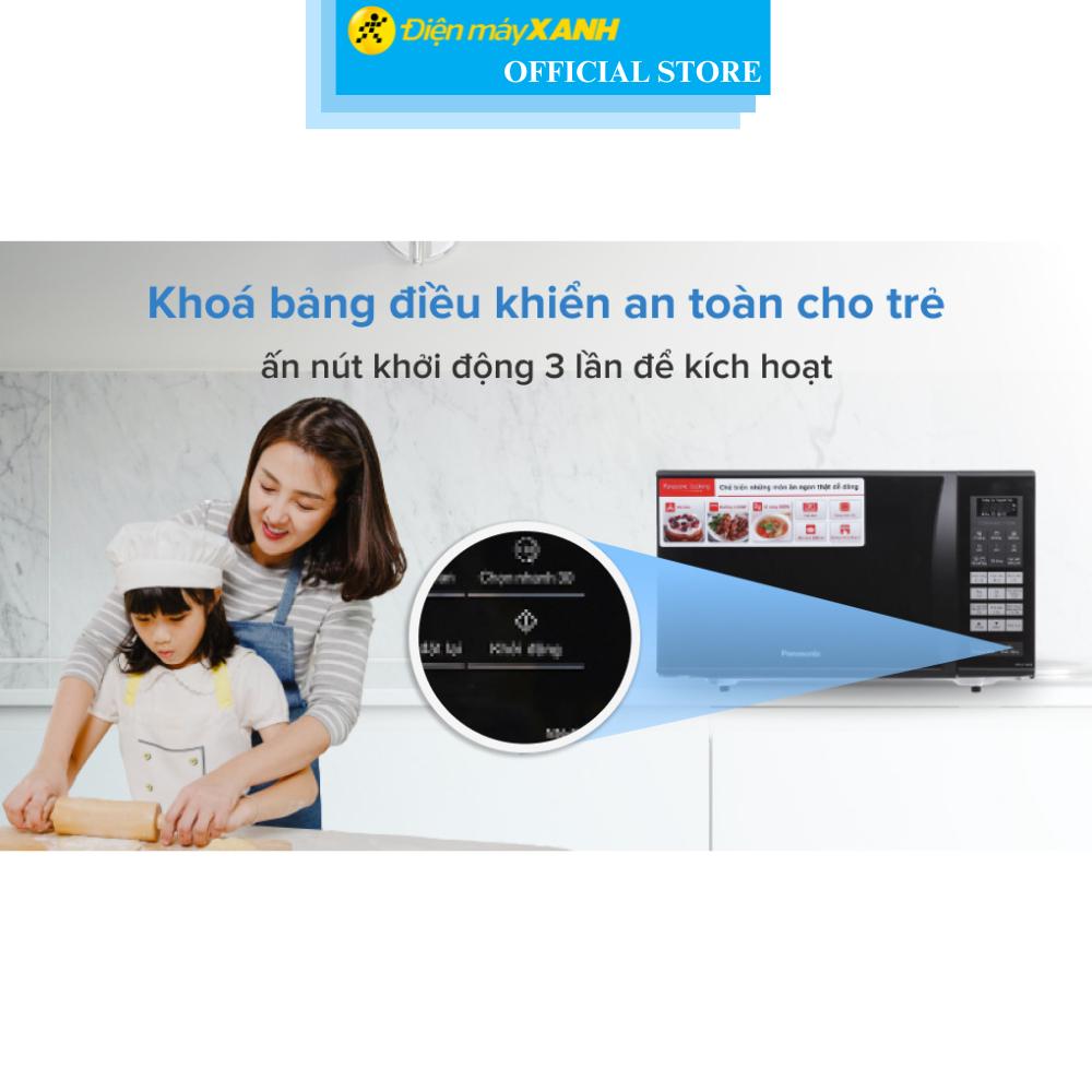 Lò vi sóng có nướng Panasonic NN-CT36HBYUE 23 lít - Hàng Chính Hãng