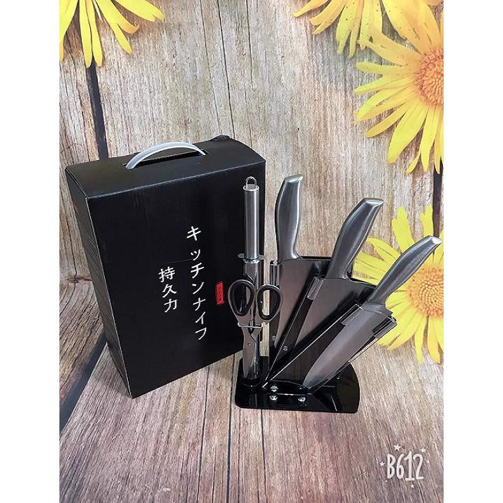 BỘ DAO INOX 6 MÓN NHẬT BẢN