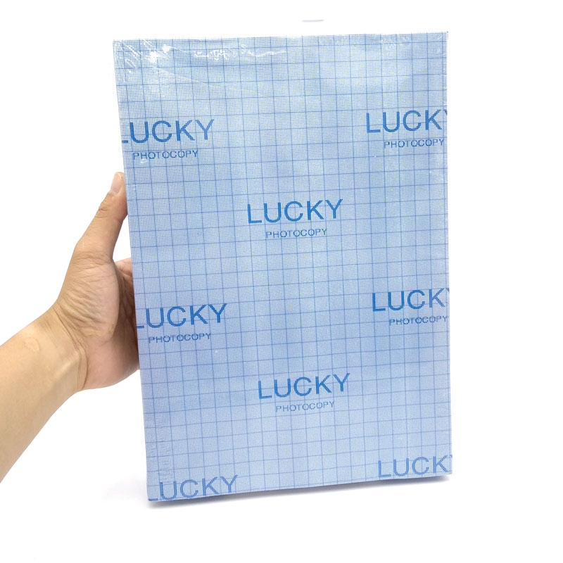 Giấy Photo Lucky A4 70gsm - Màu Xanh