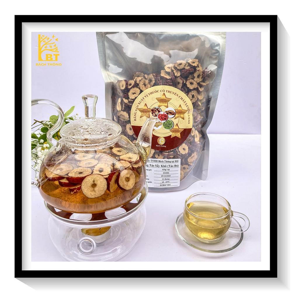 Táo Đỏ - Sấy khô, bỏ hạt, thái lát - Túi zip 140 gram