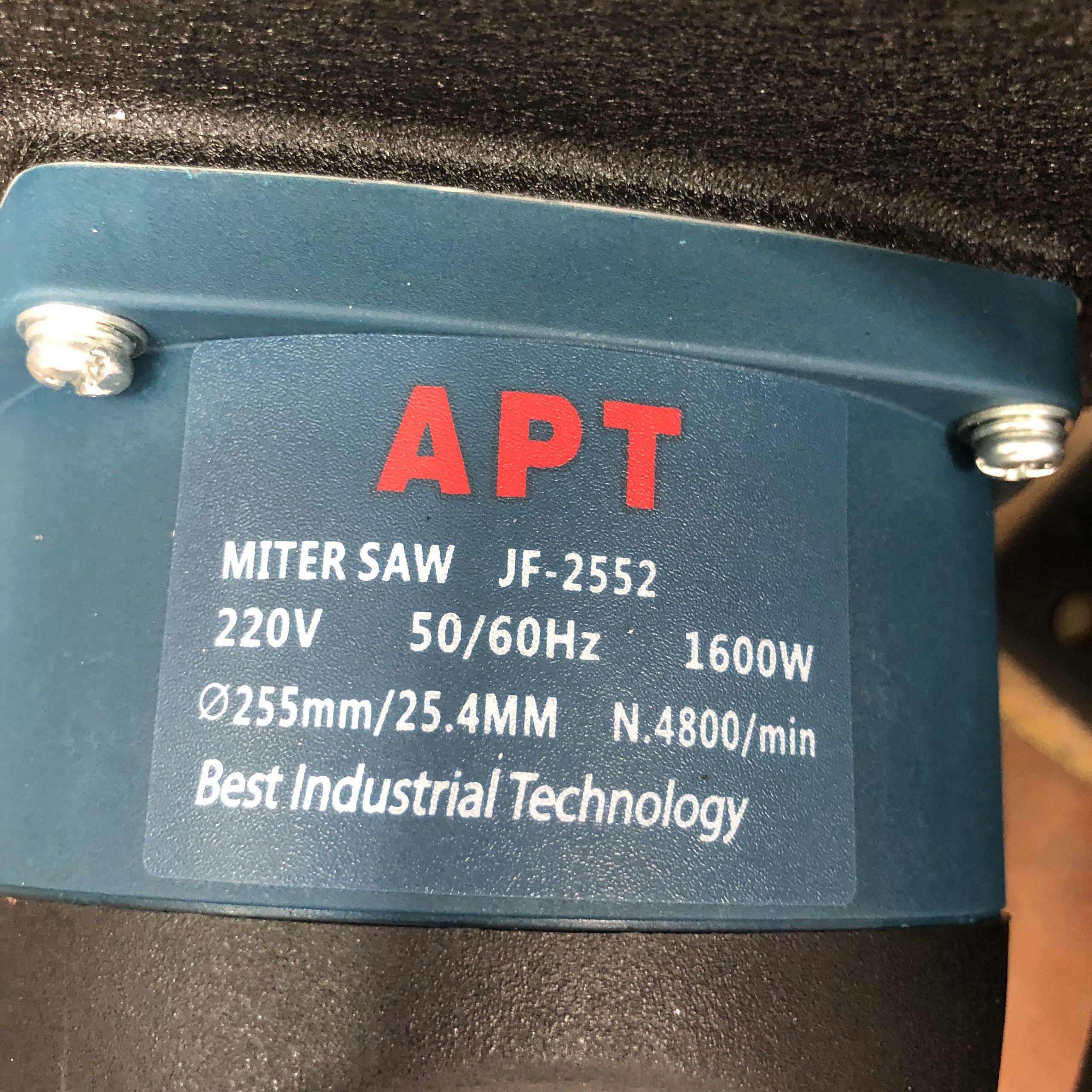 Máy cắt nhôm APT Đài Loan 255mm - Máy cắt nhôm dây curoa