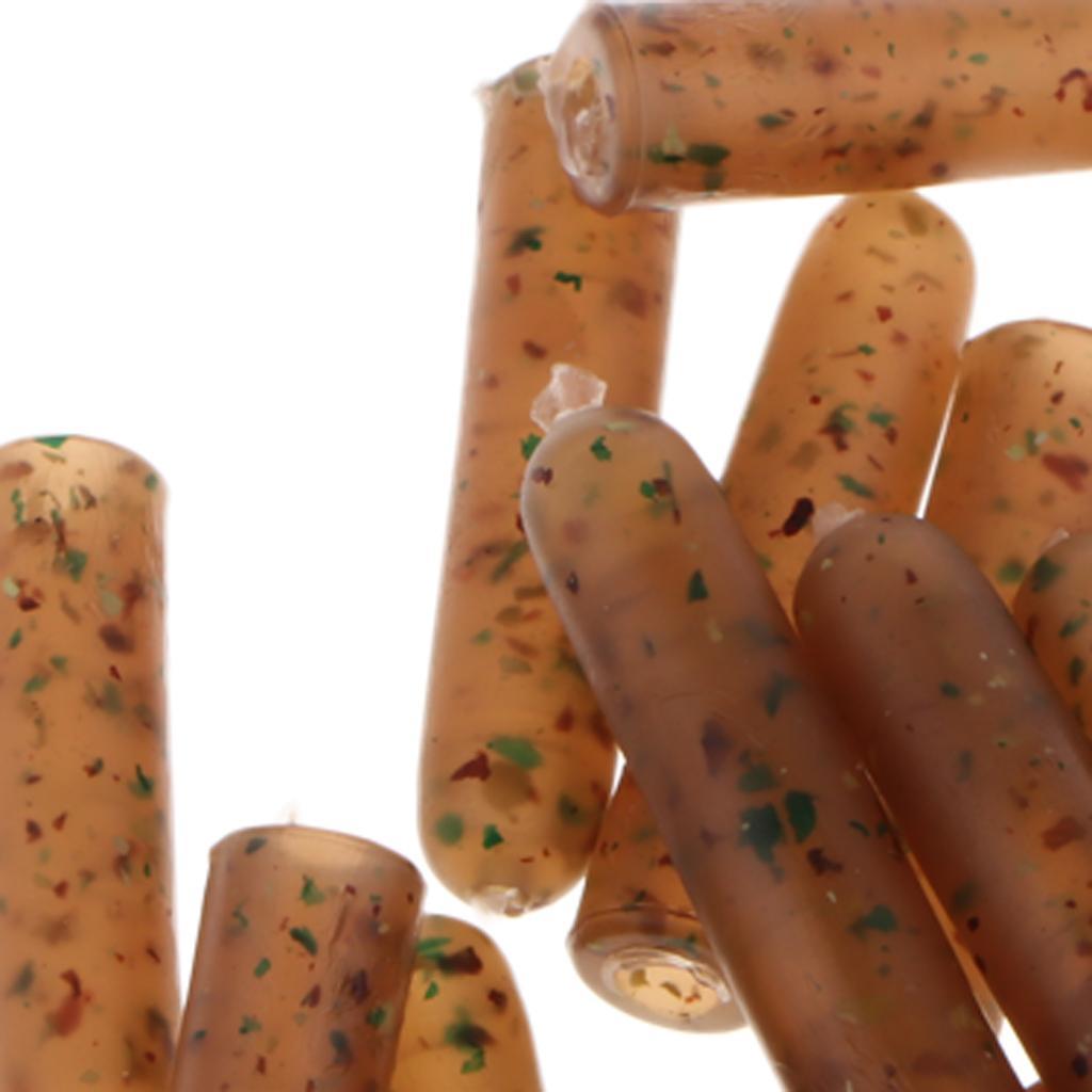 20Pcs/pack Durable Helicopter Rig Sleeves Carp Fishing Terminal  25mm