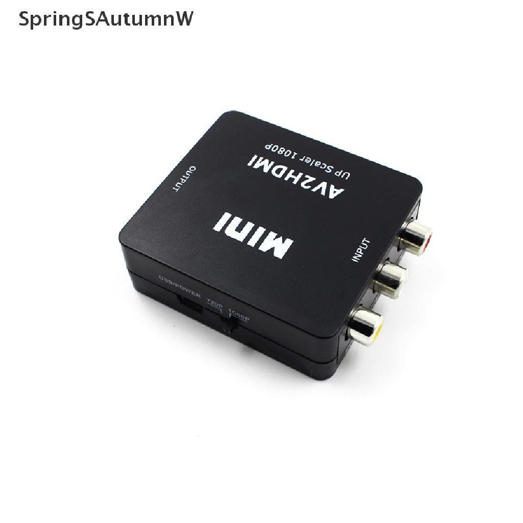 Đầu Chuyển Đổi Rca AV Sang HDMI AV 2 HDMI 1080P Mini Chất Lượng Cao