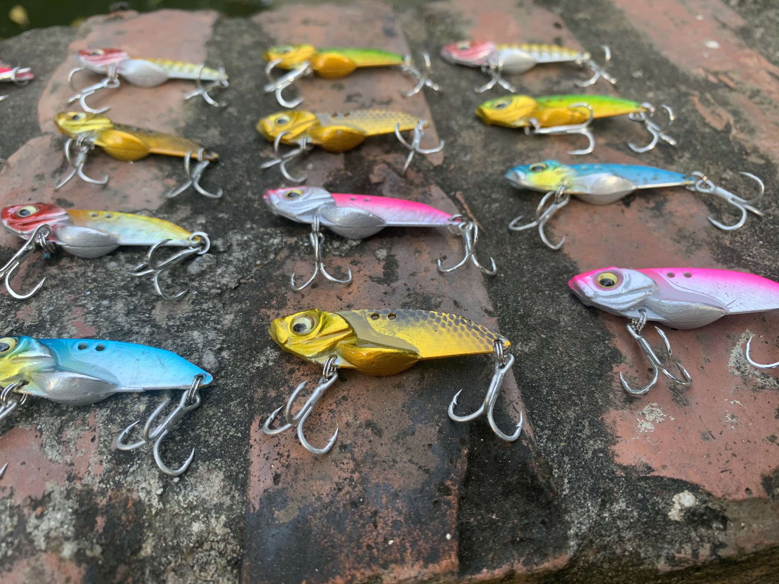 Mồi giả câu lure - Combo 3 con cá sắt 10g - Lưỡi câu BKK cao cấp - MC 02