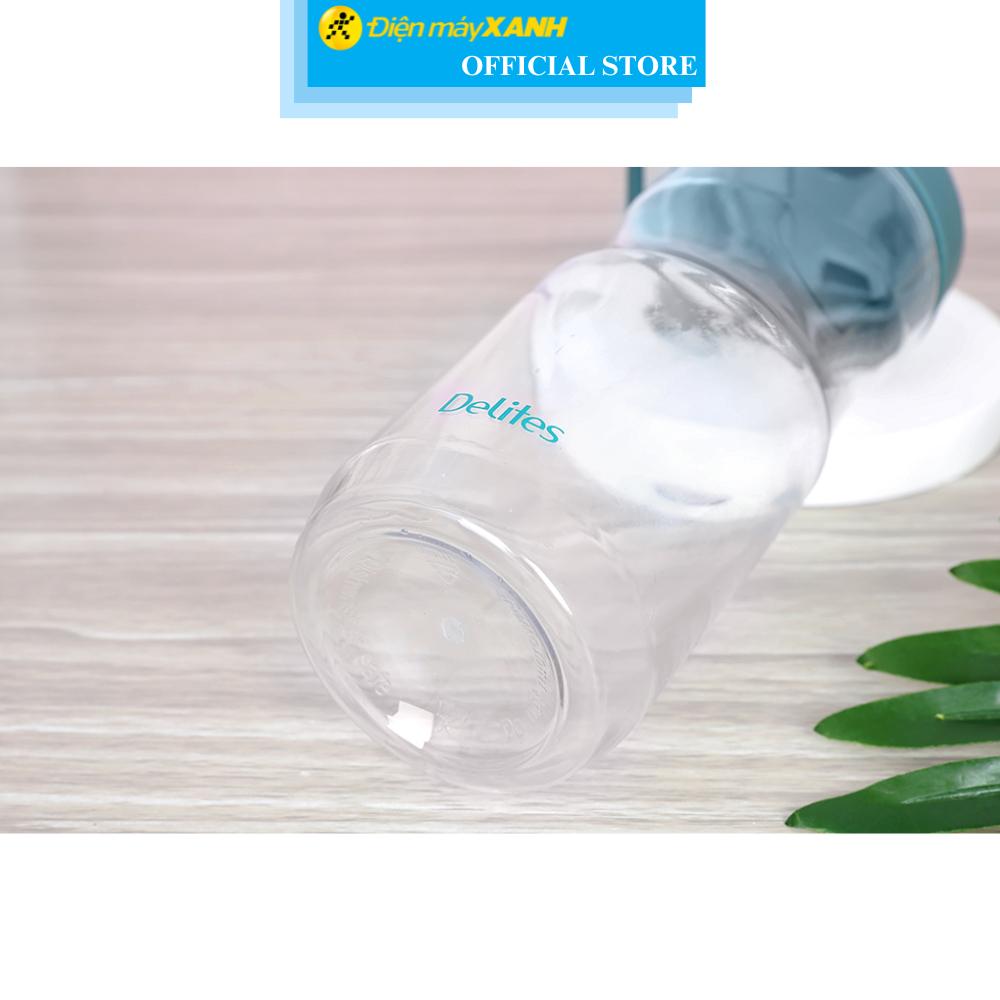 Bình đựng nước nhựa Tritan 680 ml Delites FLIP-068 - Hàng Chính Hãng