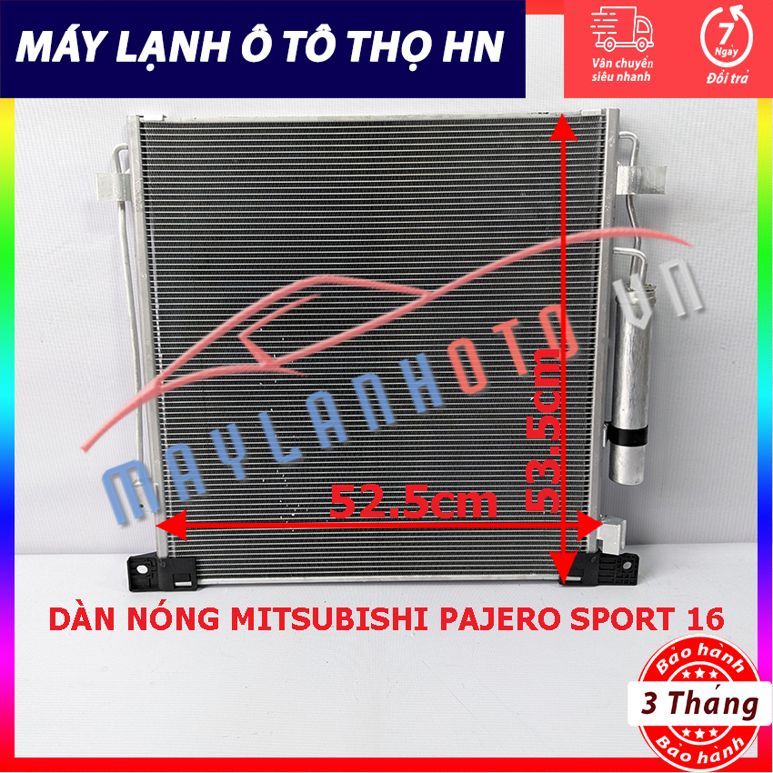 Dàn nóng Mitsubishi Pajero Sport 2016 Hàng xịn Thái Lan