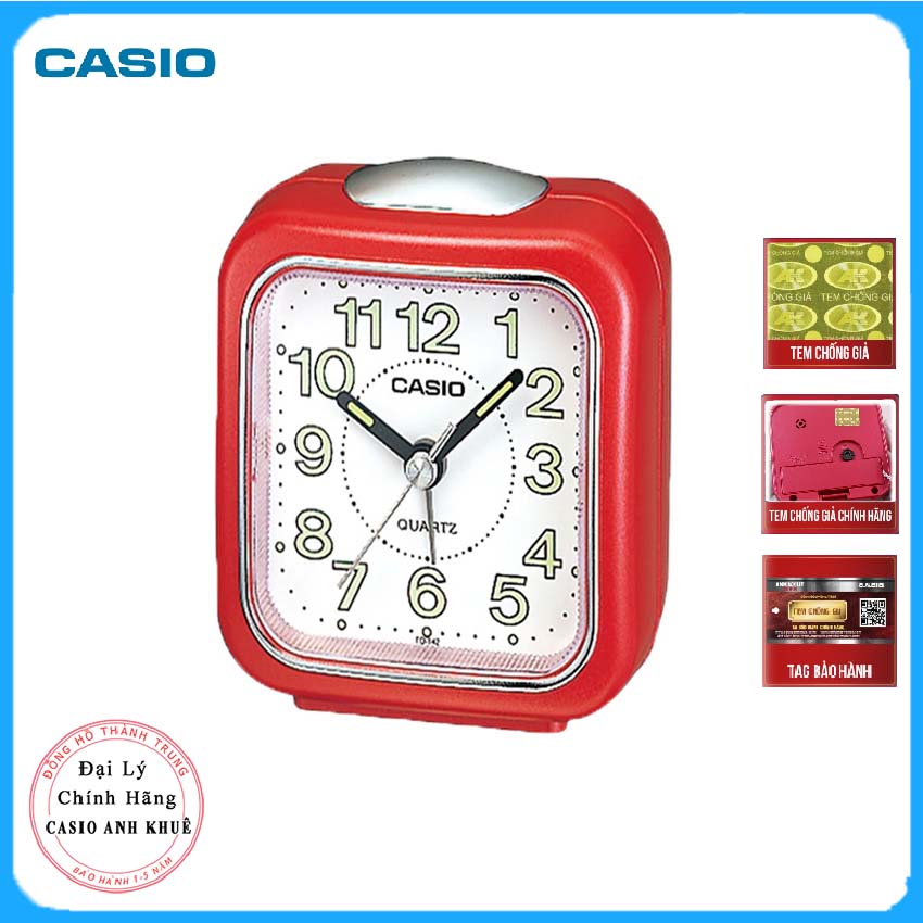 Đồng Hồ Để Bàn Casio TQ-142-4DF Có Báo Thức