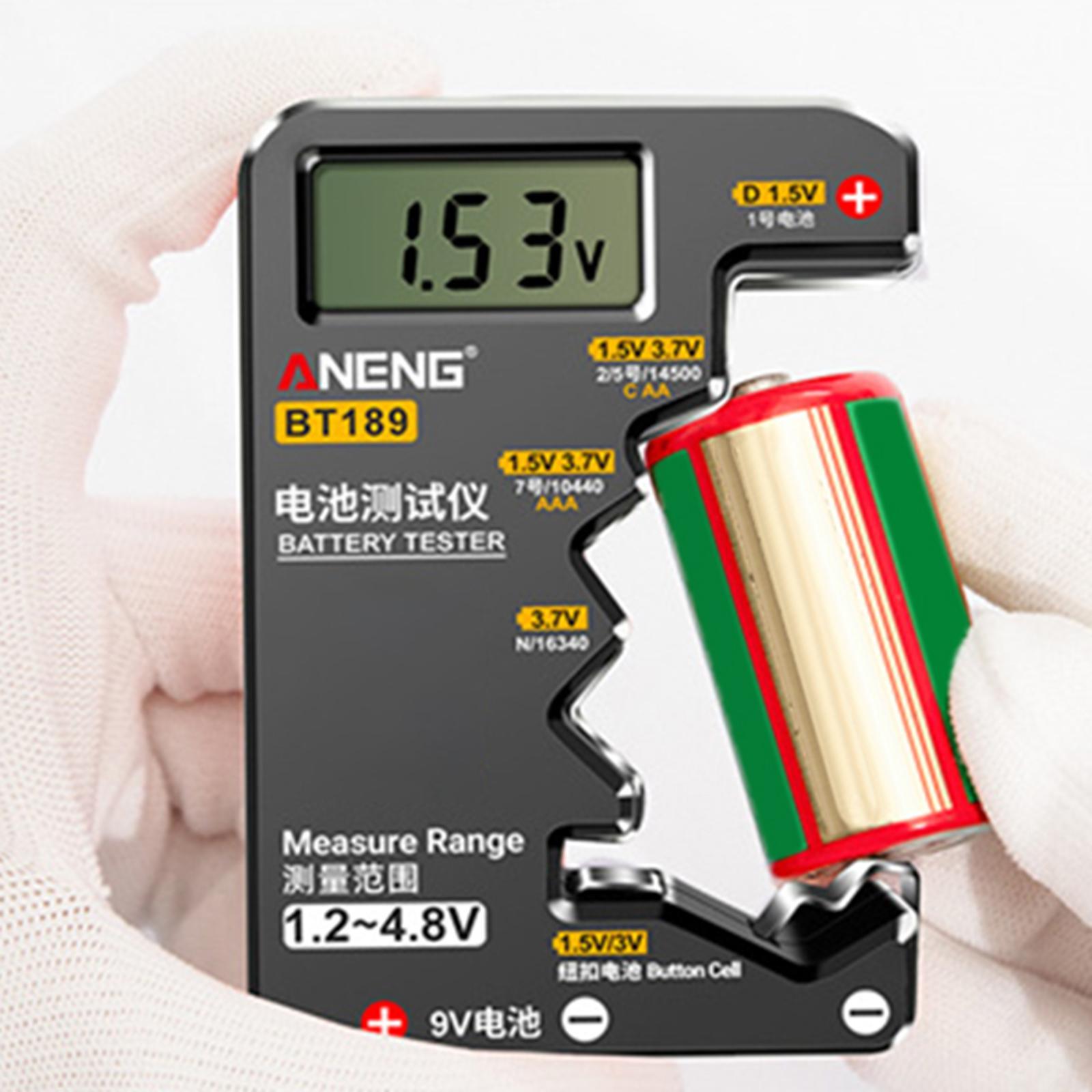 Household Battery Tester Voltage Tester 1.2-4.8V Measuring Tool Equipment