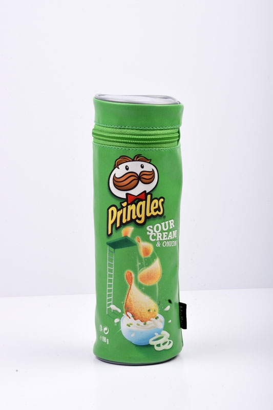 Hộp Bút Helix Pringles - Xanh Lá