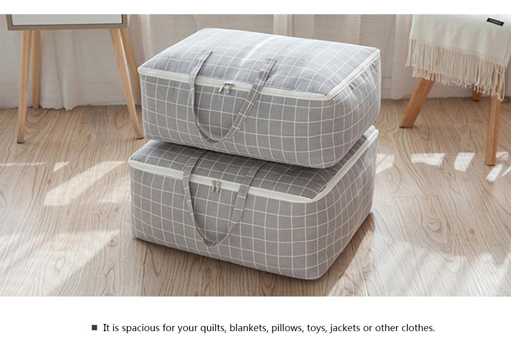 Túi đựng quần áo, chăn gối giúp bảo vệ đồ vật và tiết kiệm không gian gia đình
