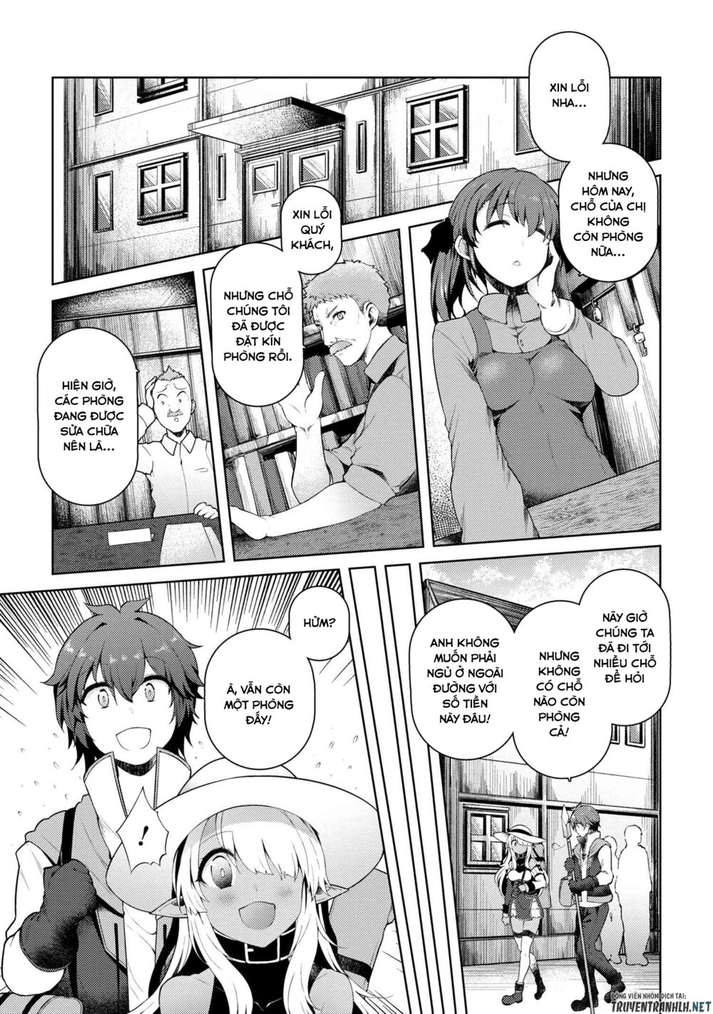 ngôi nhà của tôi đã bị đốt cháy, thế thì tại sao tôi không dùng hết số tiền còn lại để mua nô lệ dark elf? chapter 7 3