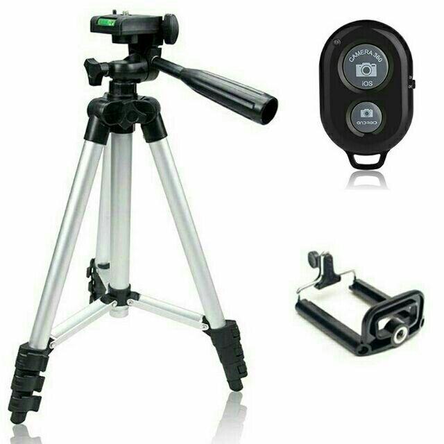 TRIPOD ĐIỆN THOẠI MÁY ẢNH, GẬY 3 CHÂN LIVESTREAM CHỤP ẢNH TỪ XA