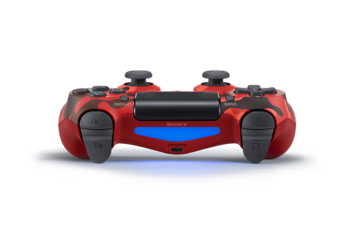 Tay Cầm Playstations 4 Red Camouflage Limited Edition-Hàng nhập khẩu