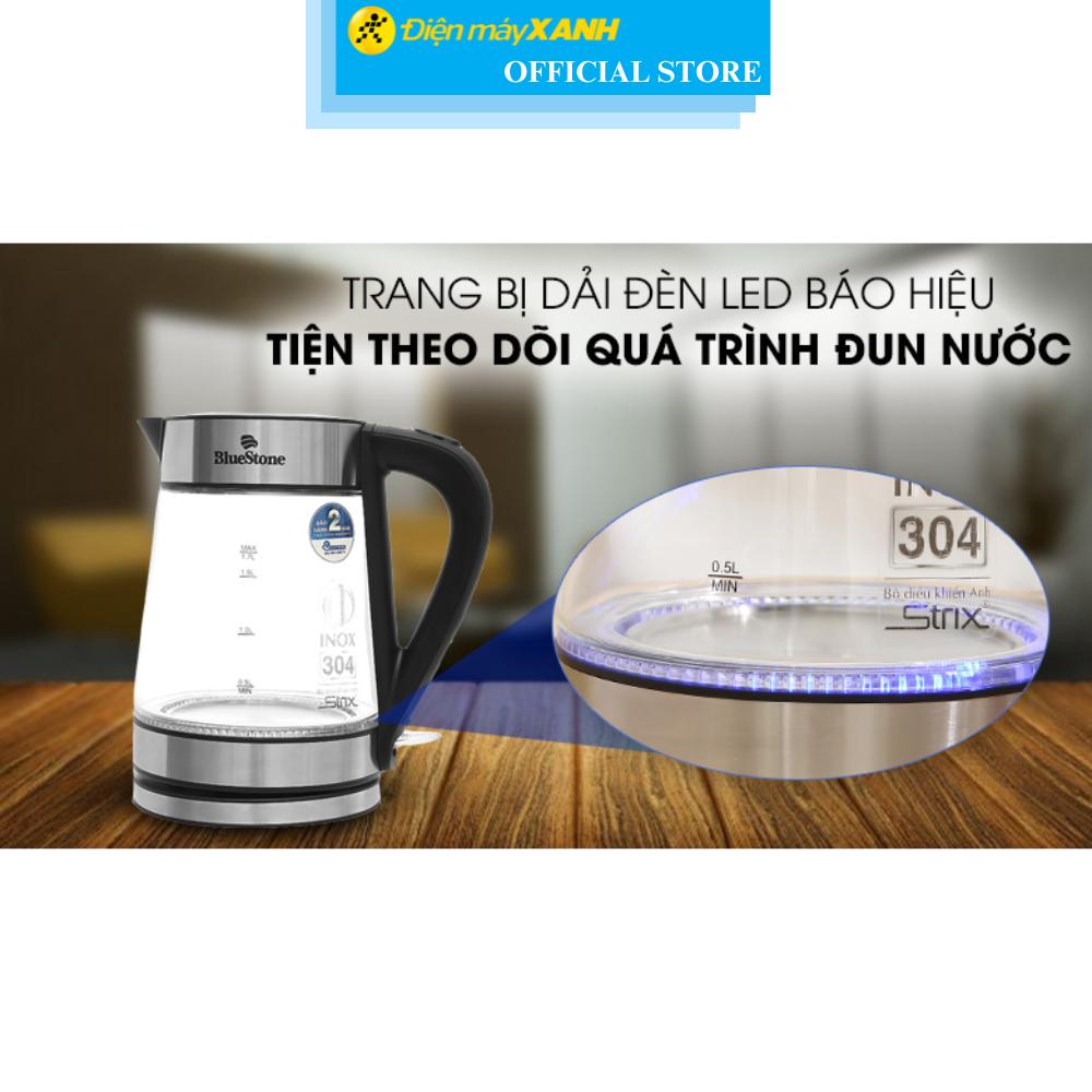 Bình đun siêu tốc BlueStone 1.7 lít KTB-3426 - Hàng Chính Hãng