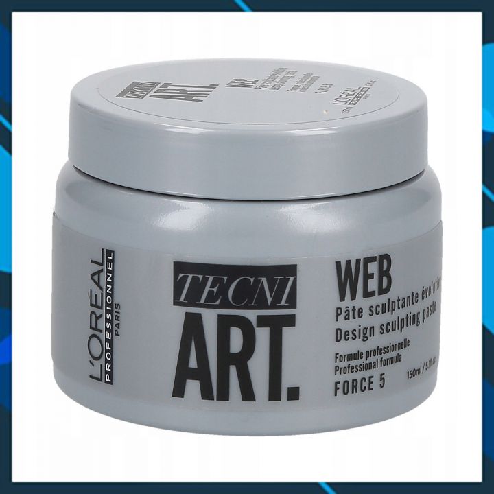 Sáp Vỗ Loreal Tecni Art Web Design Sculpting Paste Force 5 Tạo Kiểu Tóc 150Ml