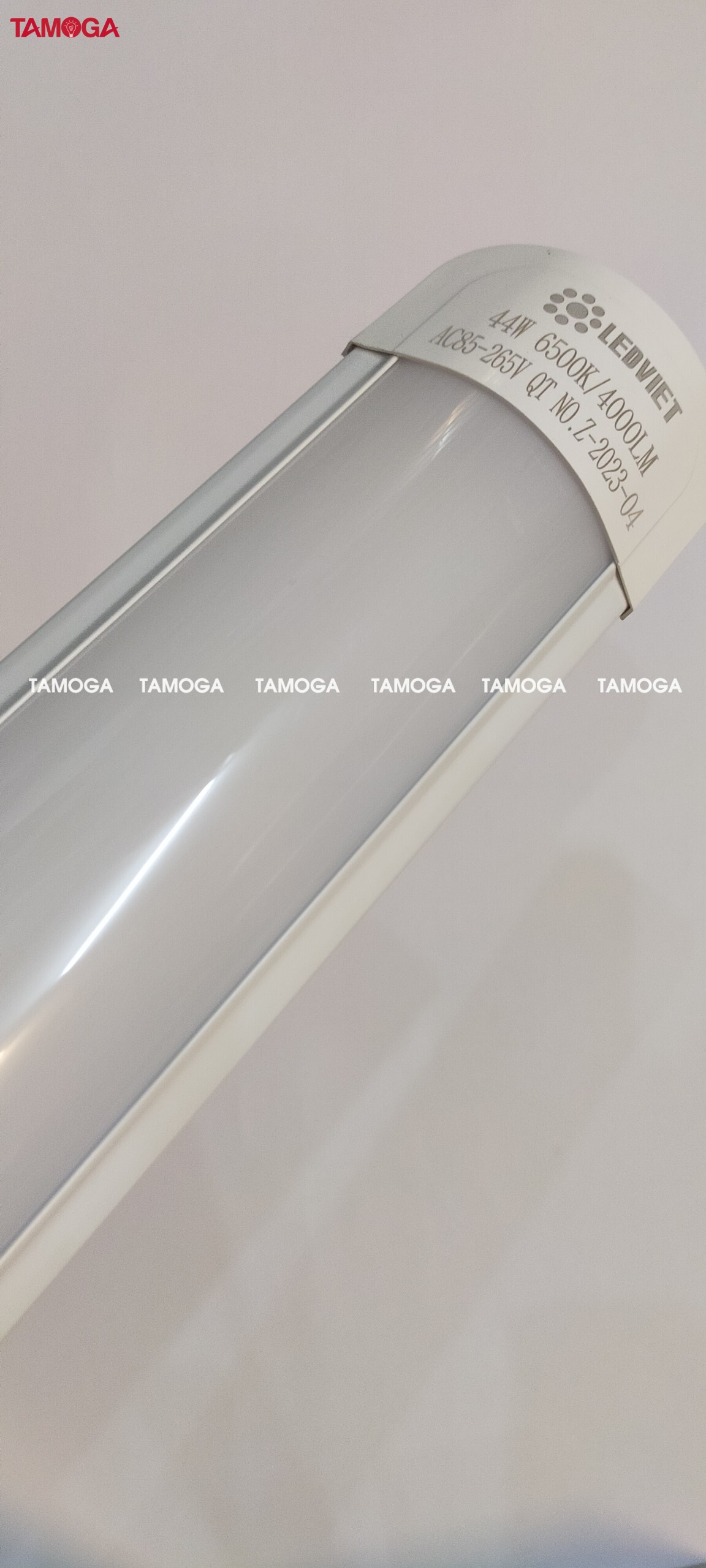 Đèn tuýp led trang trí led bán nguyệt Minh Quân TAMOGA NARIS 4010 công suất 44w, 60w