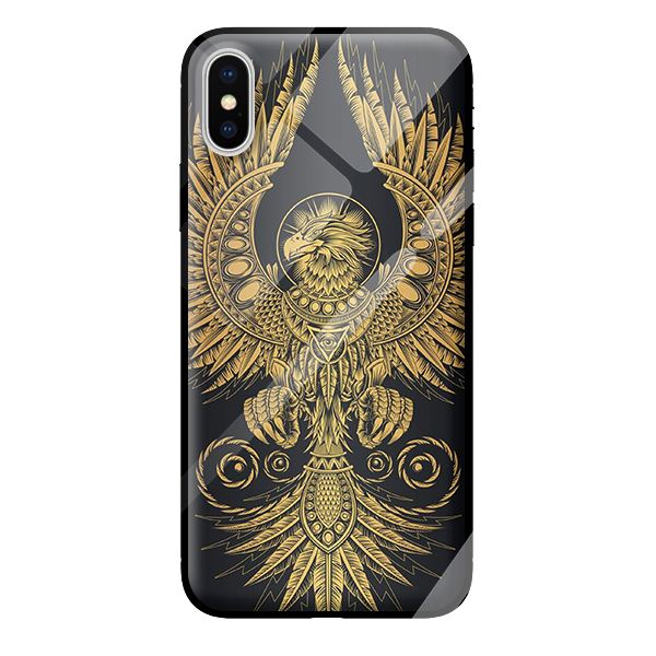 Ốp kính cường lực cho iPhone XS mẫu cảnh 321 - Hàng chính hãng