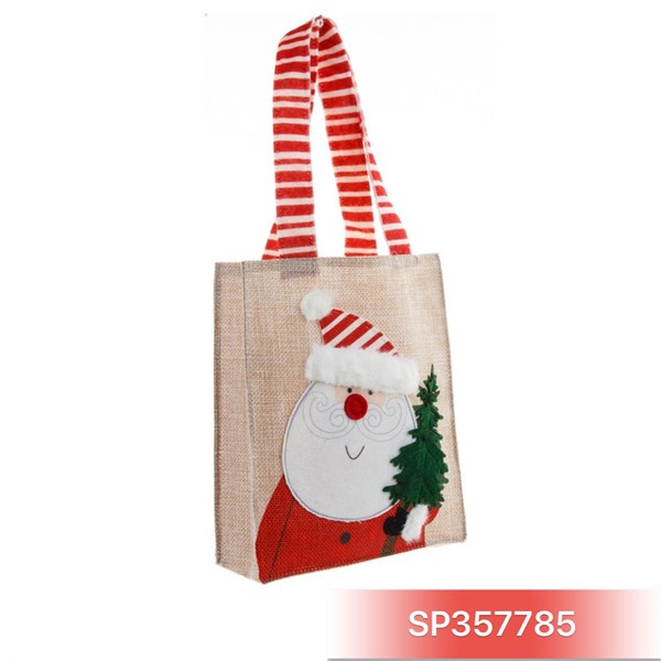 Túi vải đựng quà Giáng Sinh QT (cái)
