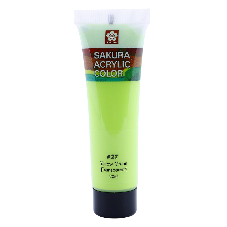 Tuýp Màu Vẽ Vải Acrylic Color Sakura -XAC20Ml