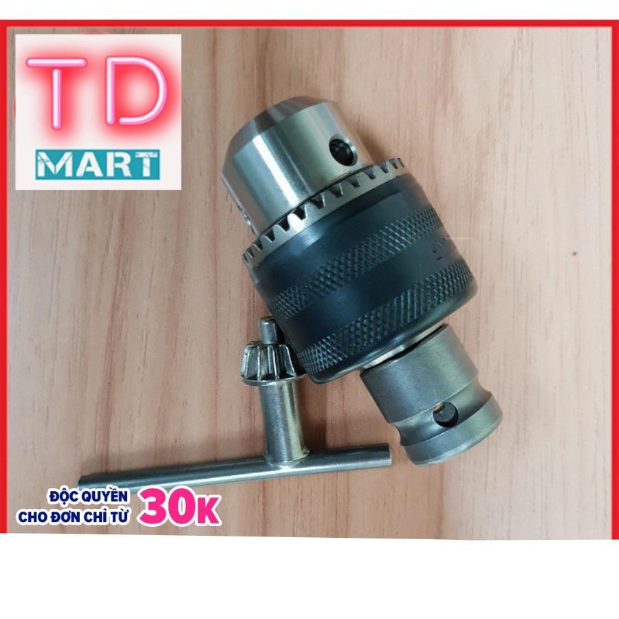 COMBO Bộ Chuyển Đổi Từ Siết Bulong Sang Máy Khoan Đầu 13mm và 10mm