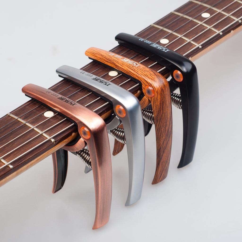 Zinc Alloy Guitar Capo Tuner  Quick Change Key Clamp