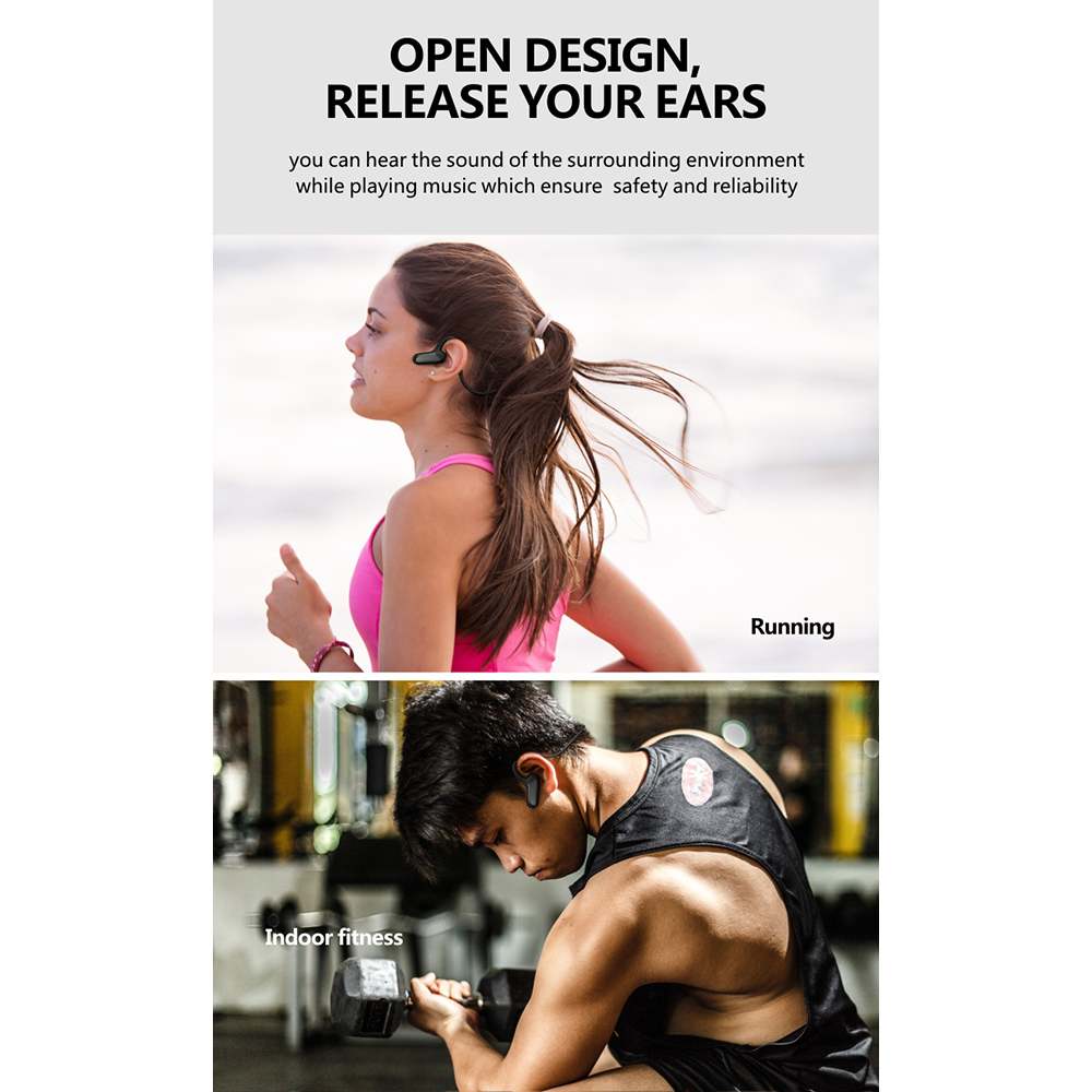 Tai Nghe Nhét Tai Không Dây USB Bluetooth 5.0 F808 Không Thấm Nước Có Thể Sạc Lại