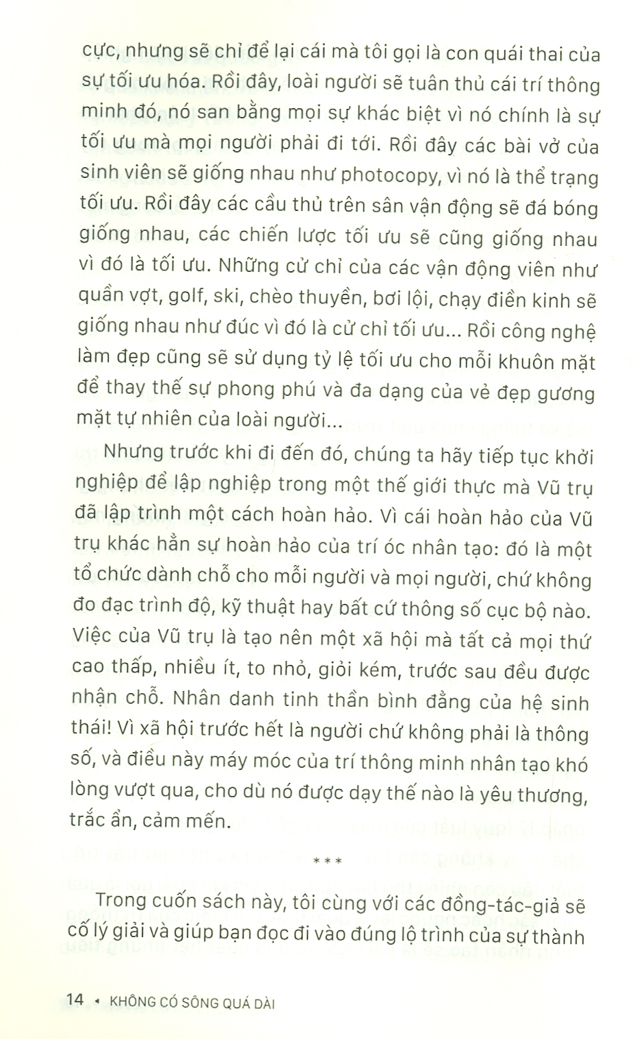 KHÔNG CÓ SÔNG QUÁ DÀI - Cẩm Nang Dành Cho Những Người Khởi Nghiệp - GS. Phan Văn Trường &amp; Nhiều Tác Giả - (bìa mềm)