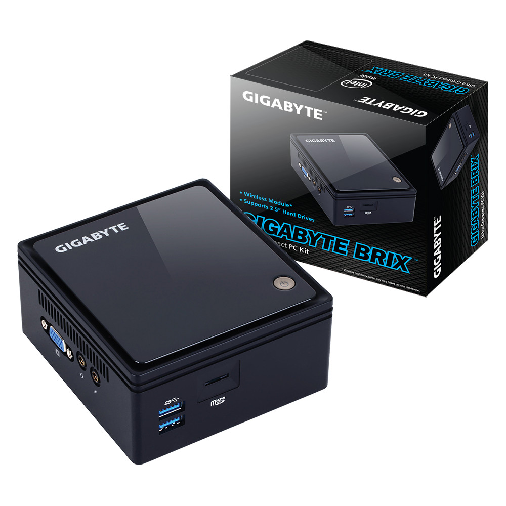 PC Gigabyte Brix Celeron J3160 GB-BACE-3160