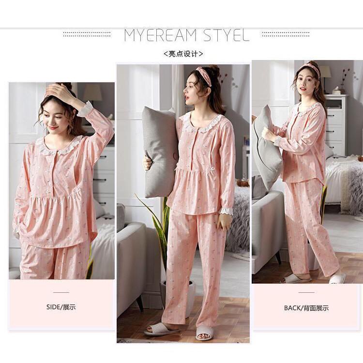 Bộ bầu và sau sinh cotton THU ĐÔNG