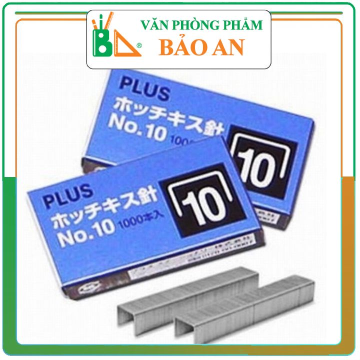 5 Hộp Đ.ạ.n Ghim Số 10 Plus Định Lượng Giấy Mỏng Nhanh Chóng Và Dễ Dàng