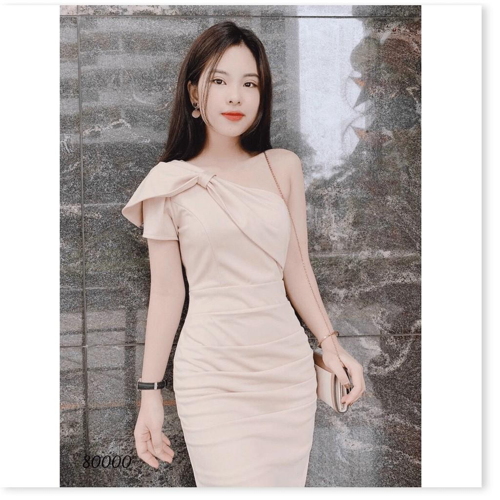 ĐẦM NỮ ÔM BODY BÁNH BÈO VÃI