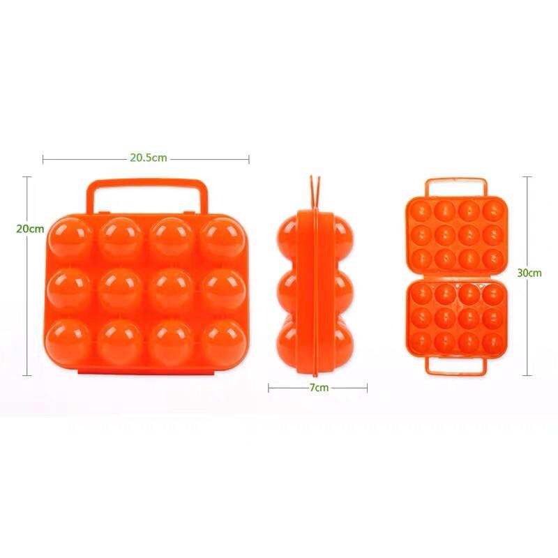 Hộp đựng trứng dã ngoại - 12 quả