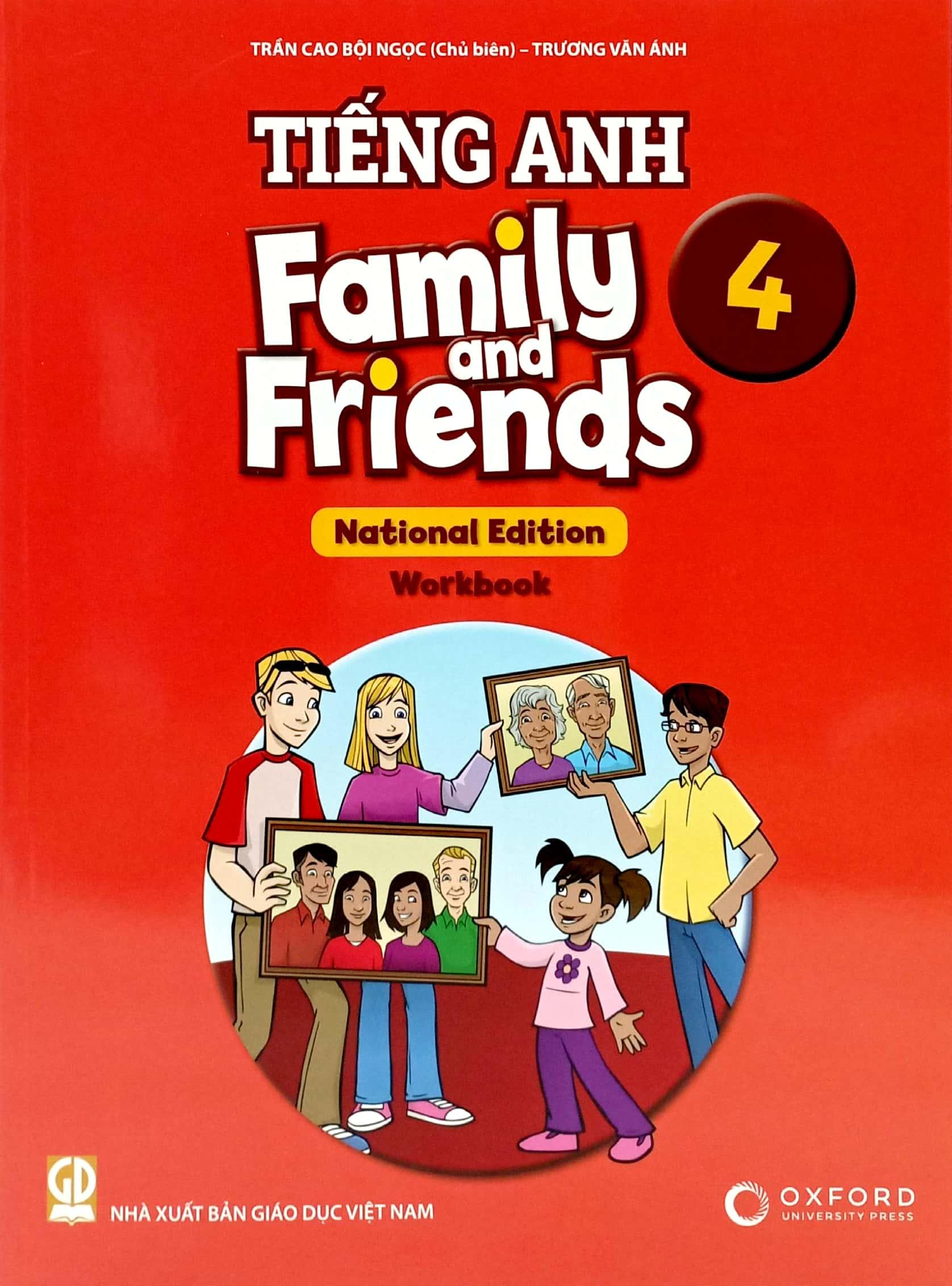 Tiếng Anh 4 Family And Friends (National Edition) - Workbook (2023)