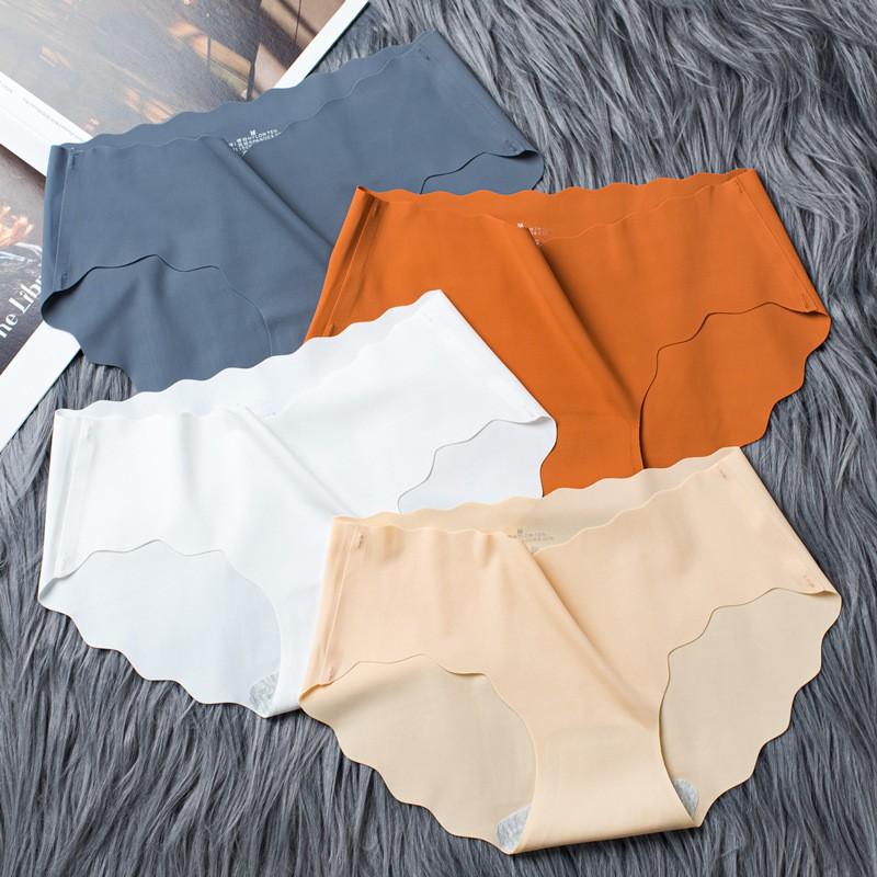 Quần lót su nữ - đồ lót nữ chất thun Lạnh Không Đường May Viền Sóng siêu đẹp D112