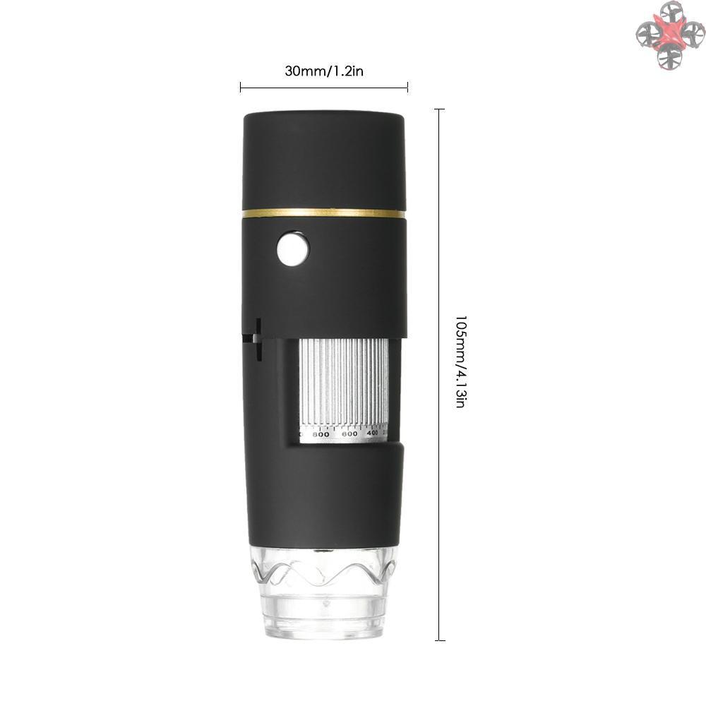 Kính Hiển Vi Điện Tử Độ Phóng Đại 1000x Với 8 Đèn Led Kết Nối Usb