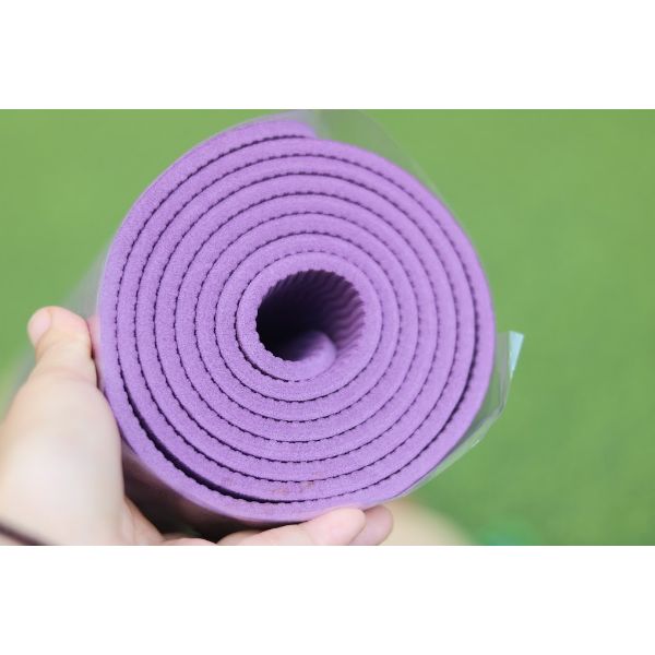 Thảm tập YOGA Cao Cấp TPE 1 lớp - 8mm co giãn tốt, độ bám cao