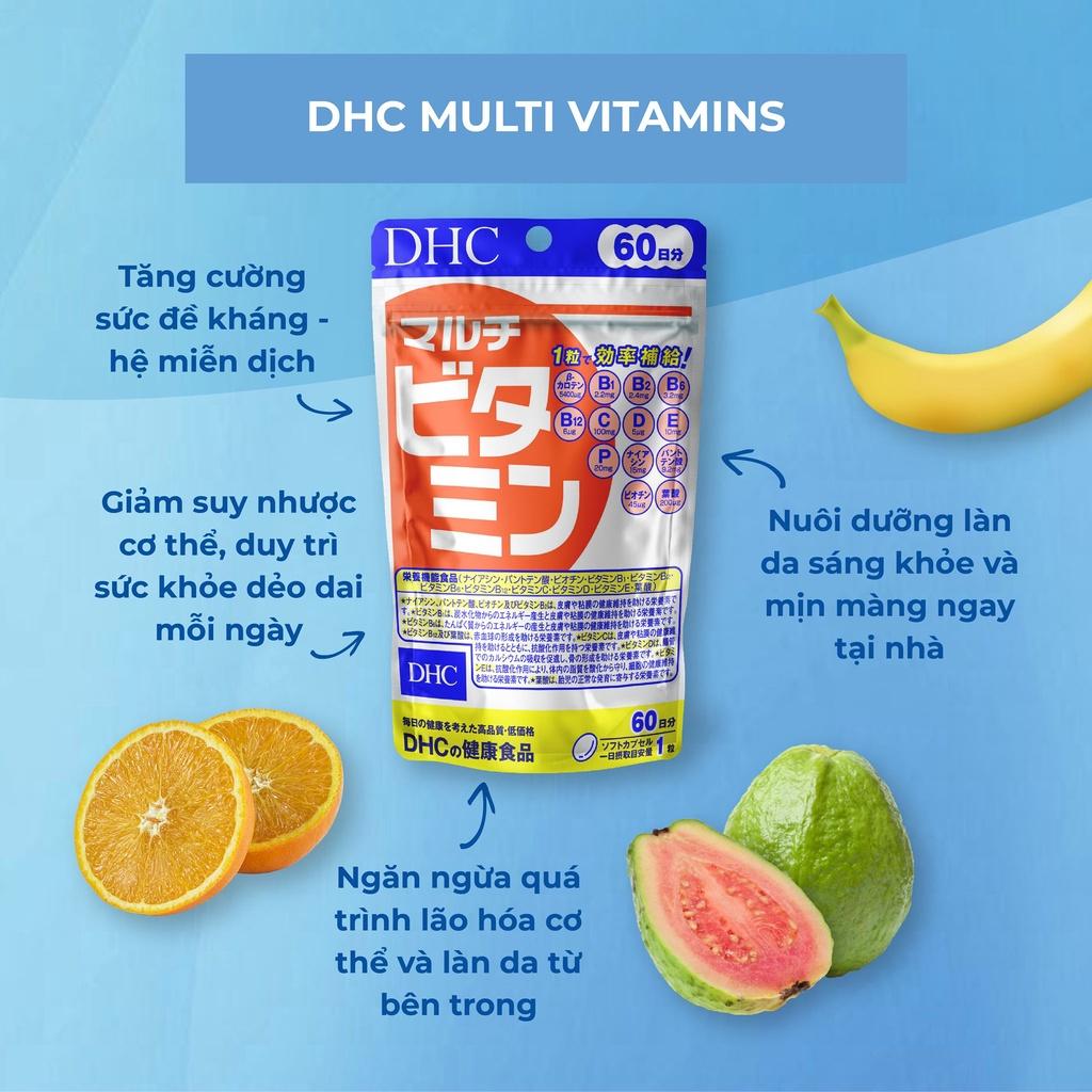 Viên uống DHC Nhật Bản Multi Vitamin Tổng Hợp 30 ngày