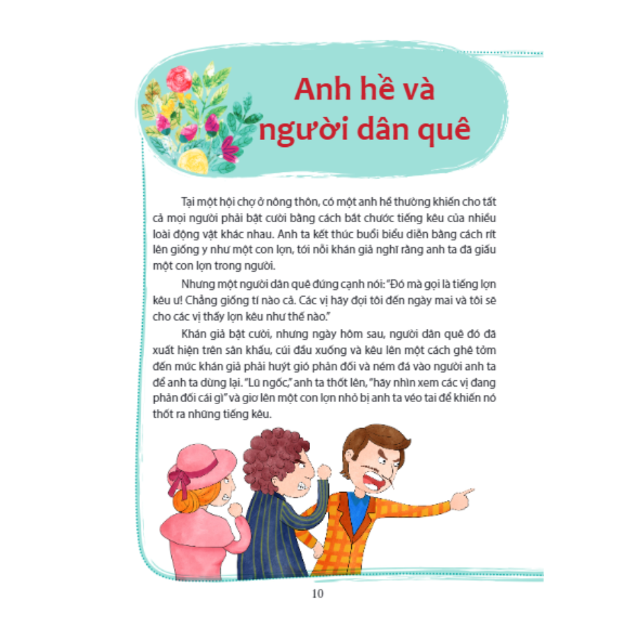 Sách - 100 Truyện Ngụ Ngôn Song Ngữ Anh - Việt Hay Nhất